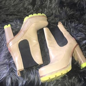 Hunter Bootie w/ Heel Rainboots